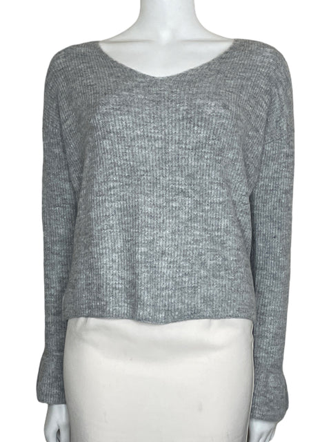 Sueter Vero Moda Ruffle Gris-Talla XS
