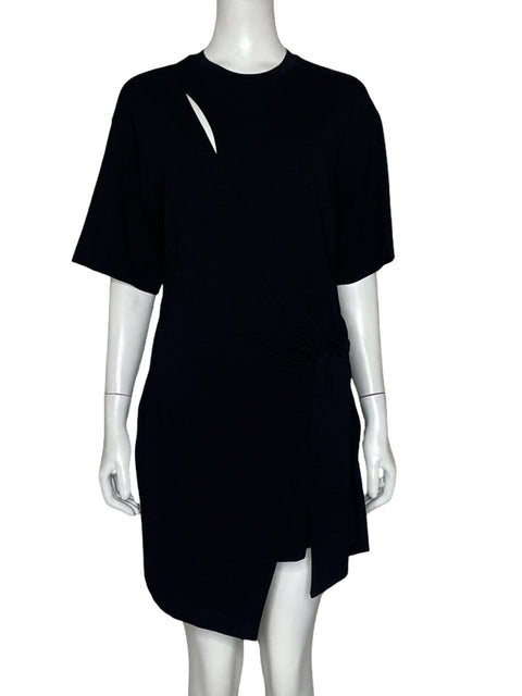 Vestido Simkhai Drapeado Negro - Talla M