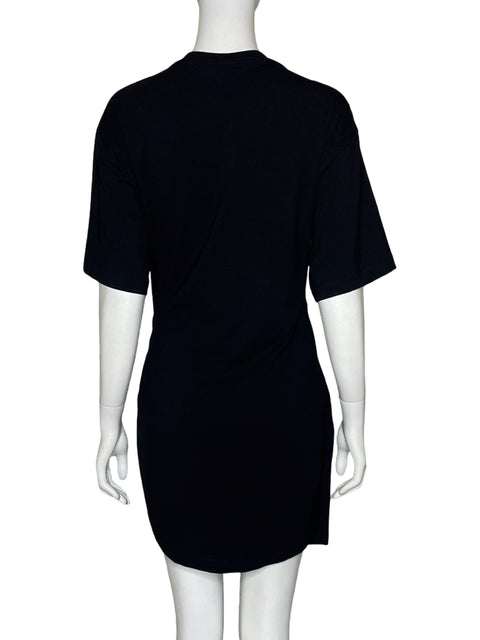Vestido Simkhai Drapeado Negro - Talla M