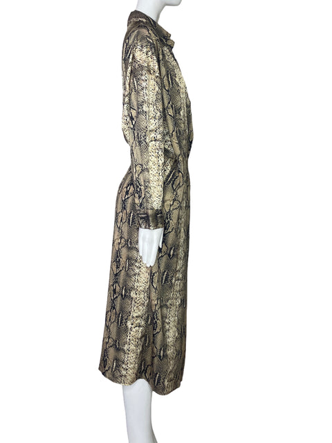 Vestido YMHY Animal Print Negro-Talla L