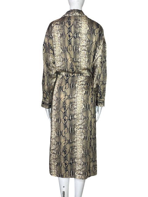 Vestido YMHY Animal Print Negro-Talla L