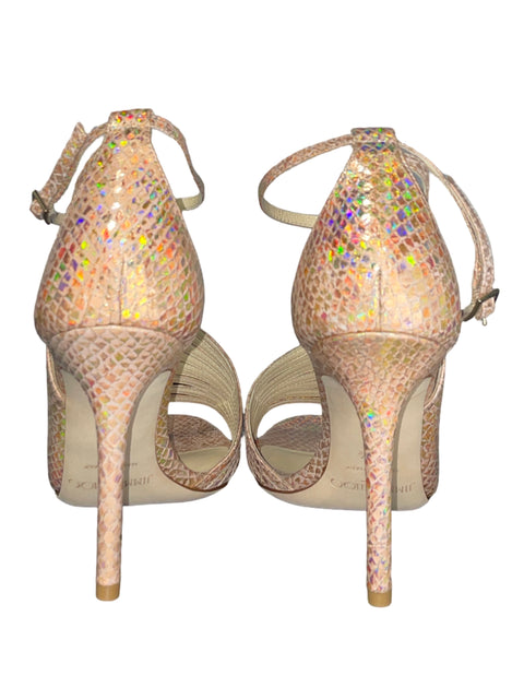 * Calzado Jimmy Choo Carolyn 90 Rosado-Talla 36.5