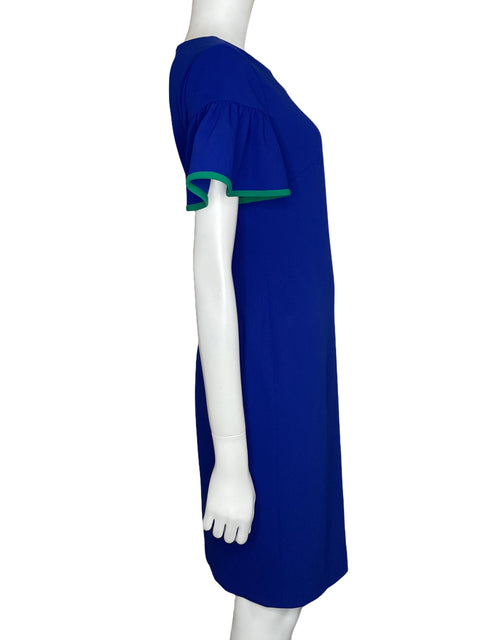 Vestido Calvin Klein Midi Fluido Azul-Talla 6