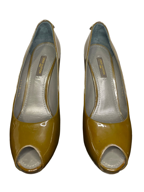 * Calzado Louis Vuitton Heels NL0141 Marrón-Talla 36