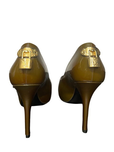 * Calzado Louis Vuitton Heels NL0141 Marrón-Talla 36