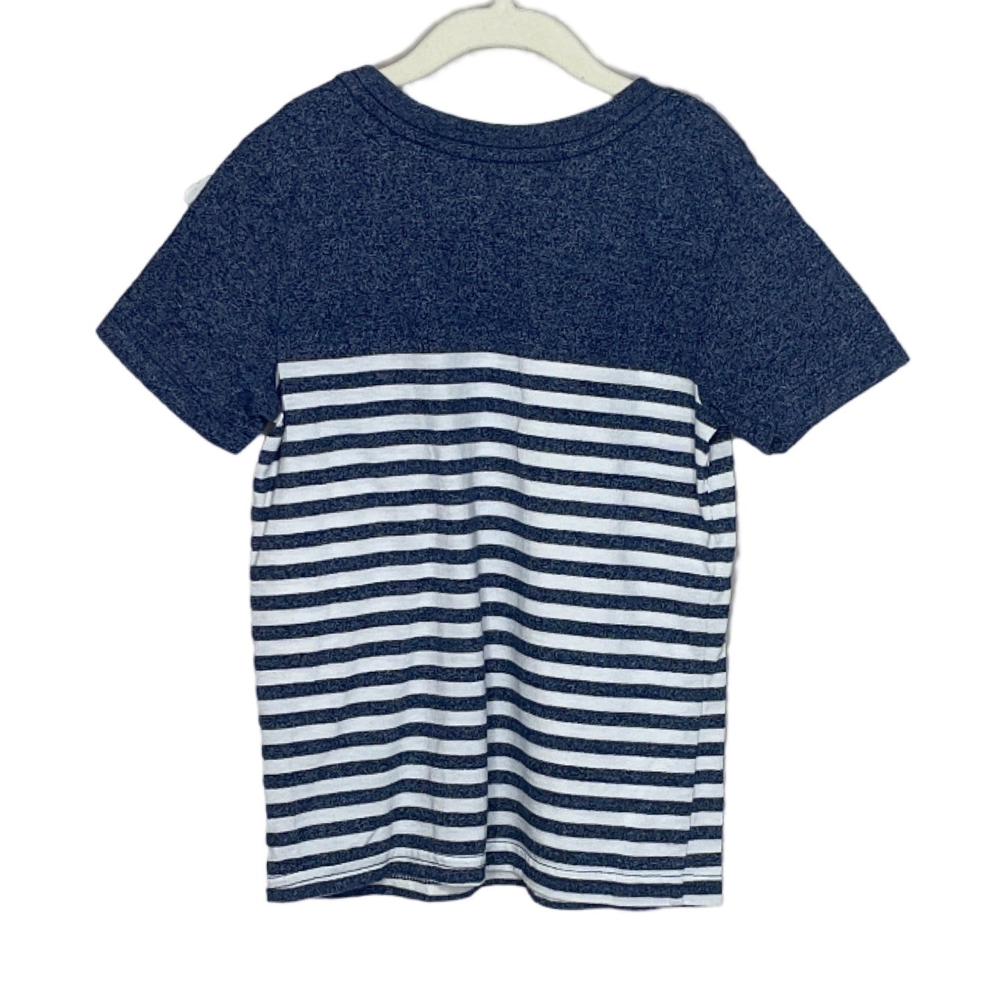 Camiseta Cat & Jack Rayas Azul Talla-4T