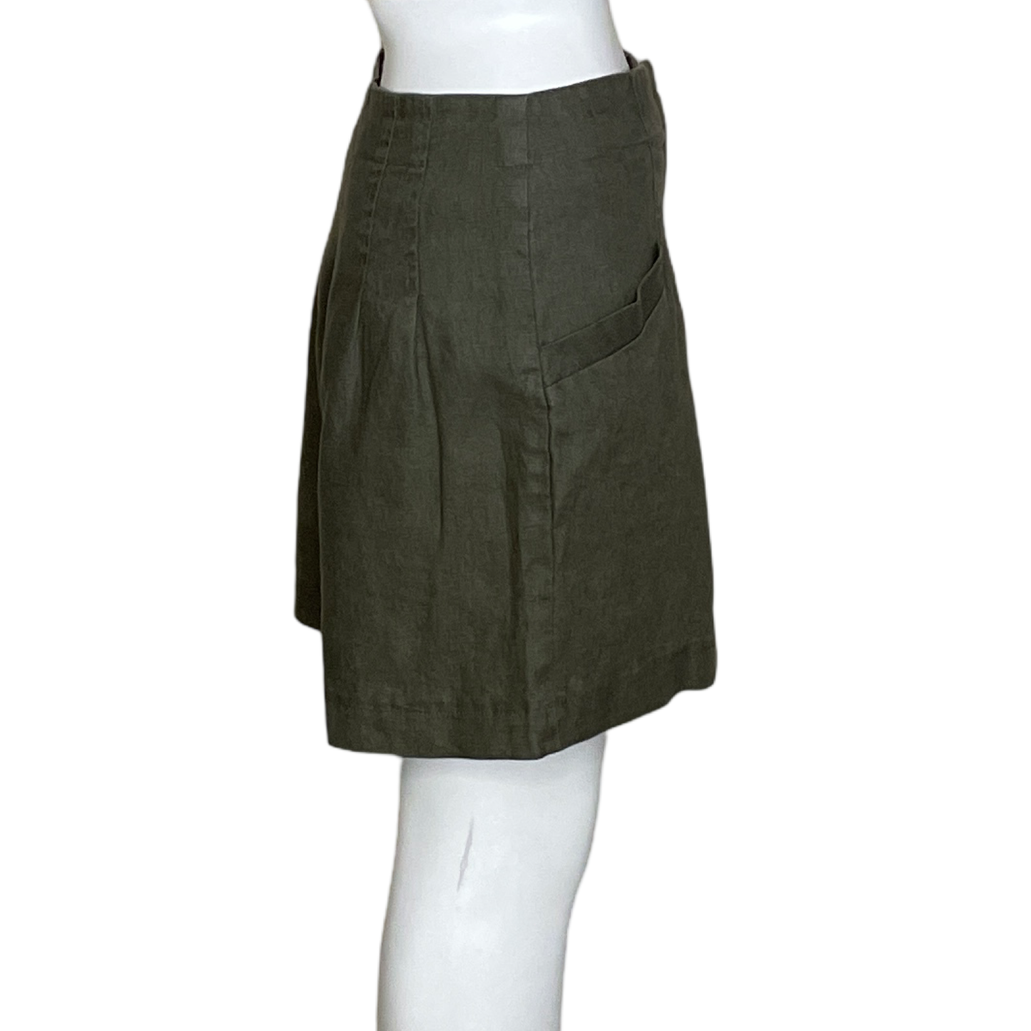 Short Voie. Plisado Verde-Talla M