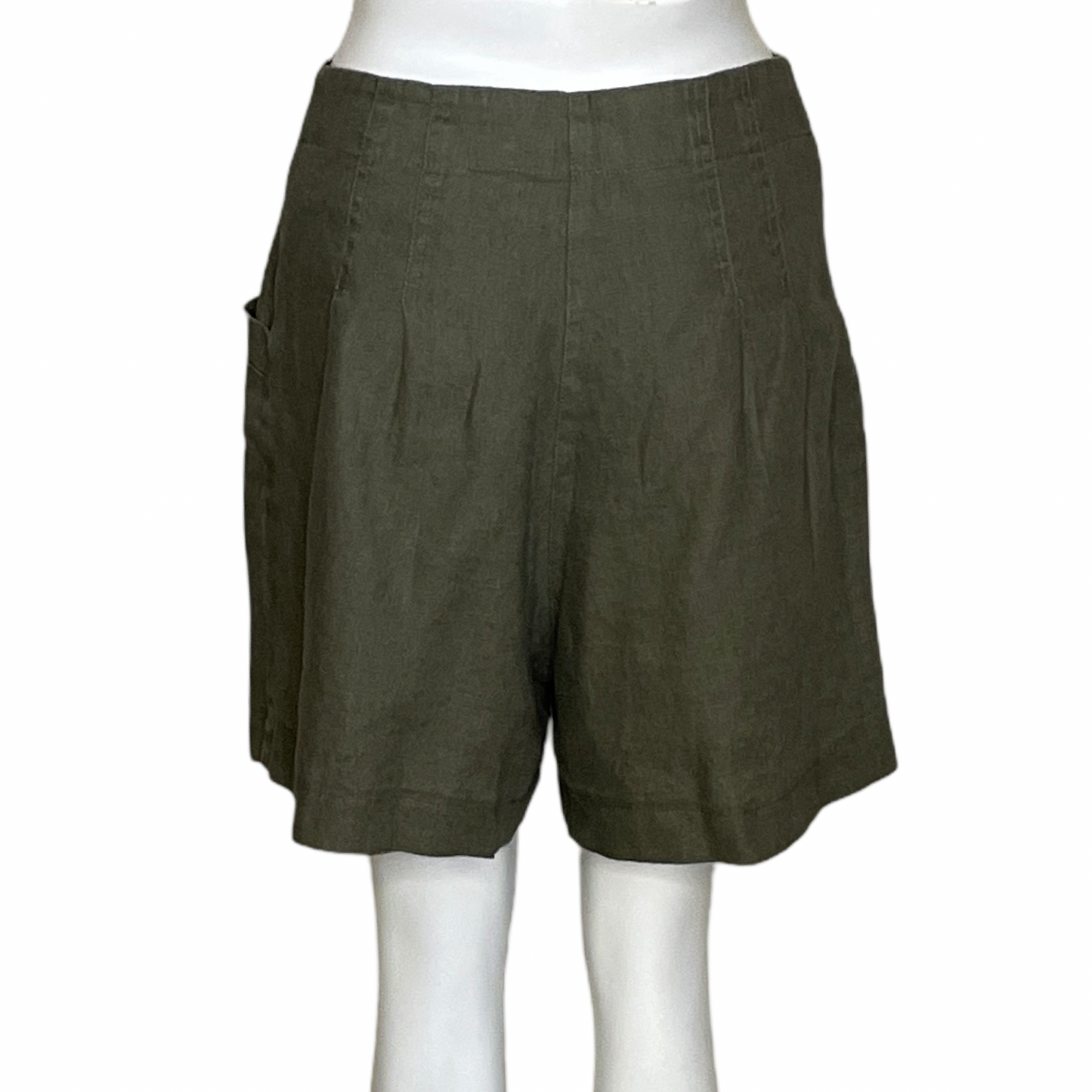 Short Voie. Plisado Verde-Talla M