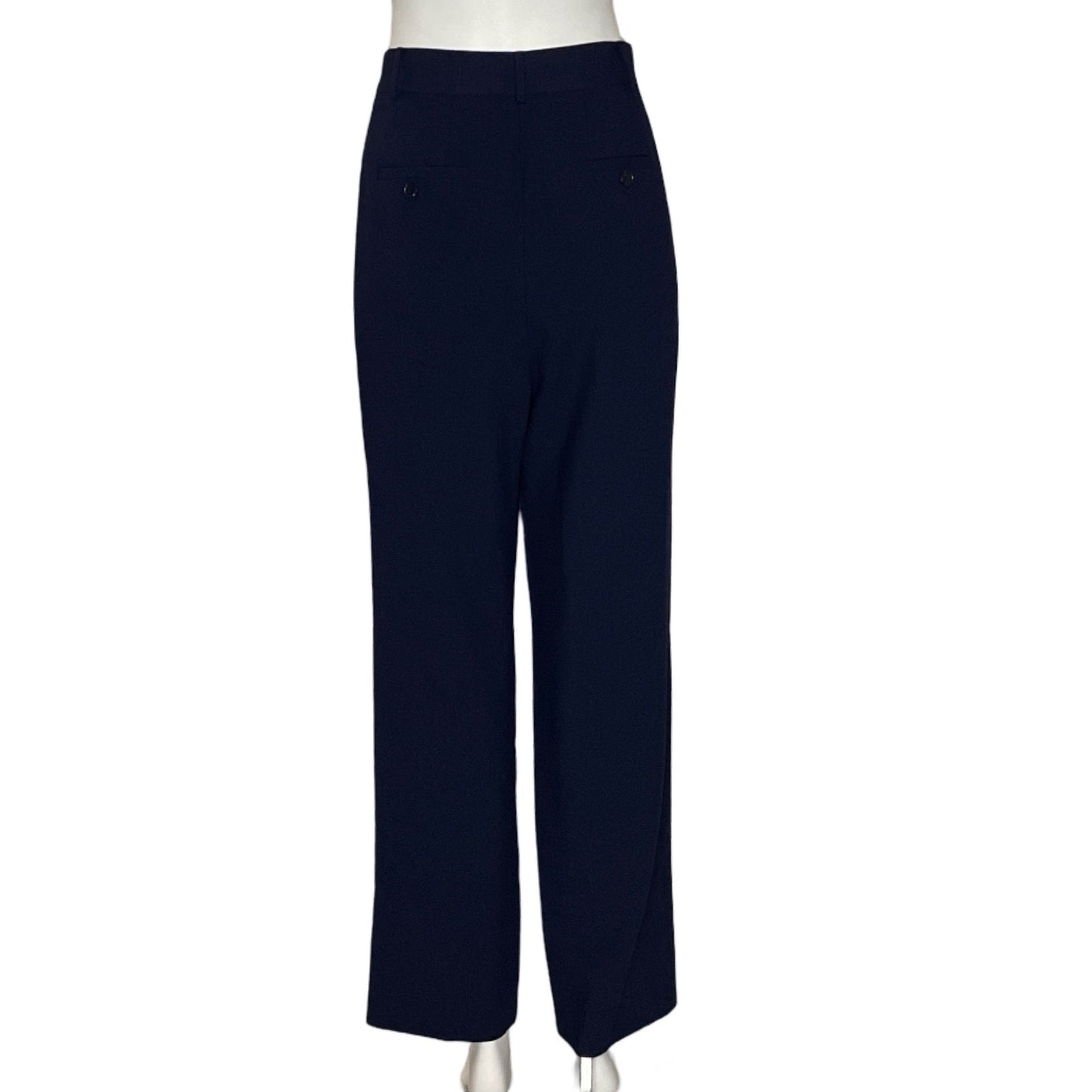 Pantalon The Frankie Shop Plisado Azul-Talla S