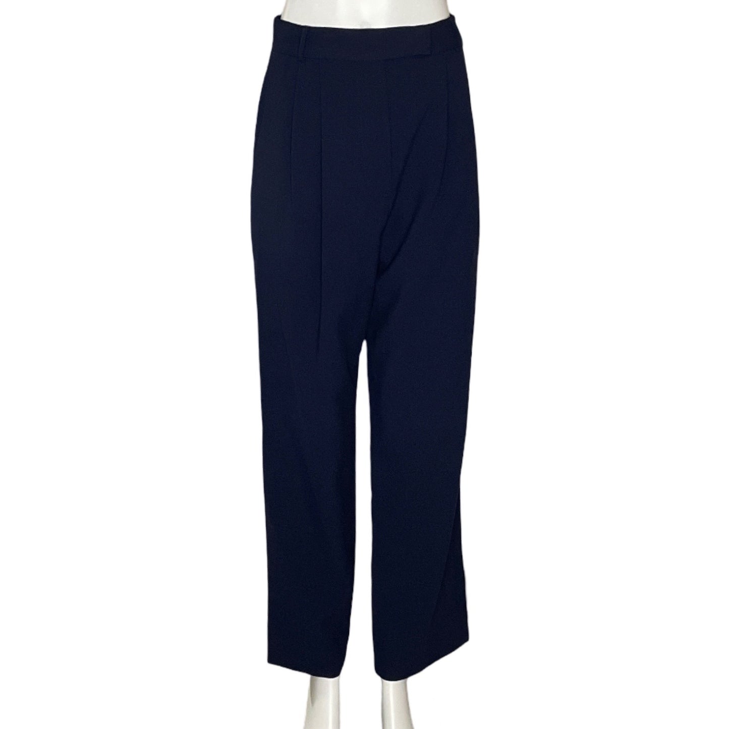 Pantalon The Frankie Shop Plisado Azul-Talla S