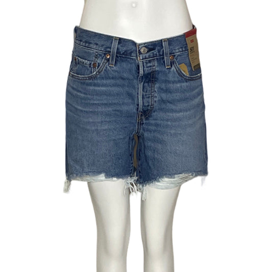 Short Levis 501 Talle Alto Azul-Talla 28