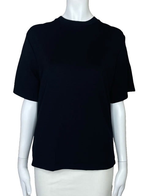 Blusa Tesoro TPS Tachuelas Flor Negro-Talla S