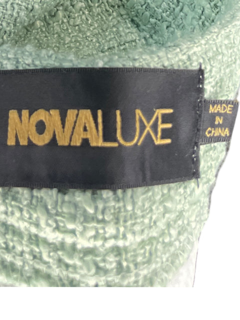 Set Tesoro TPS Top + Pantalón Tweed Verde - Talla M