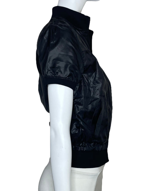 Top Sublevel Mangas Cortas Negro-Talla M
