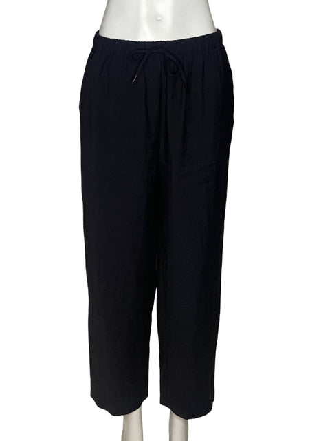 Pantalón Zara Cargo Bolsillos Negro - Talla S