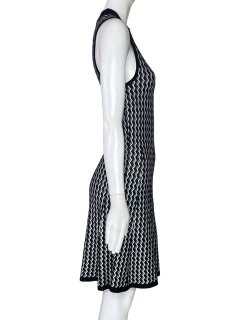 Vestido Candies Halter Ziczac Negro-Talla L