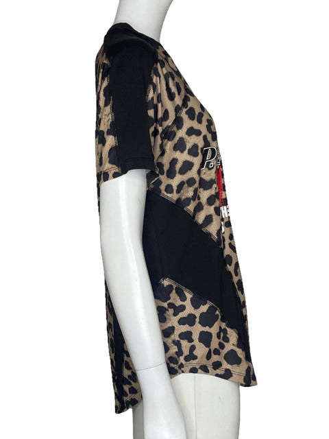 Sweater PE Nation Animal Print Negro - Talla XS