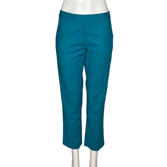 Pantalon Michael Kors Recto Turquesa-Talla 4