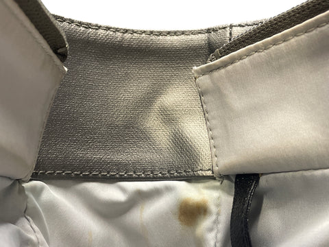 * Cartera Chanel Tote Cabas Metalizado Gris-TallaS