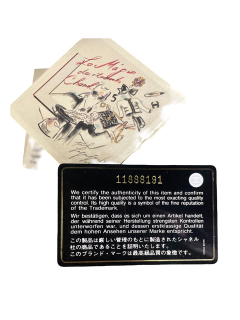 * Cartera Chanel Tote Cabas Metalizado Gris-TallaS