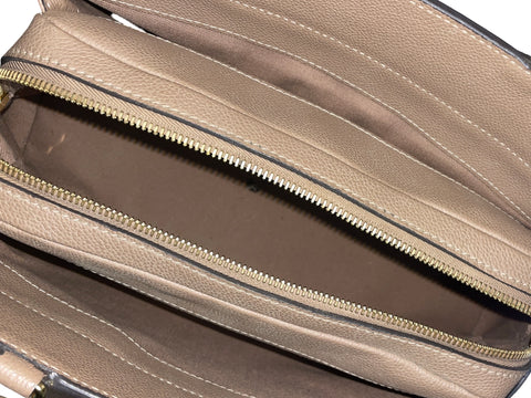 * Cartera Louis Vuitton Canvas Beige-Talla M