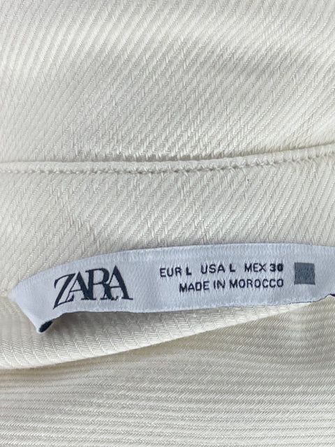 Romper Zara Cargo Botones Beige-Talla L