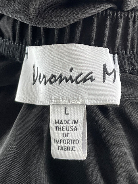 Mono Veronica M Strapless Fluido Negro-Talla L