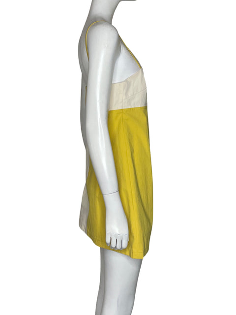 Vestido Klesis Mini Amarillo - Talla S