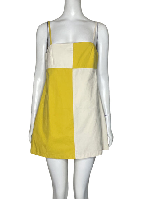 Vestido Klesis Mini Amarillo - Talla S