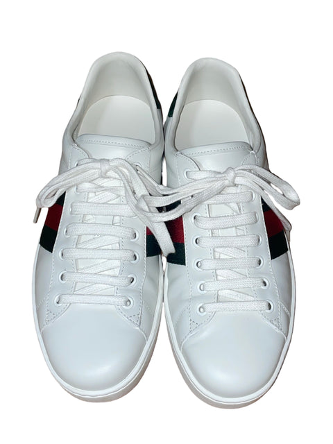 * Calzado Gucci Ace Blanco-Talla 39