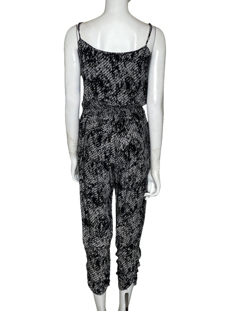 Mono Parker Bolsillos Negro-Talla S