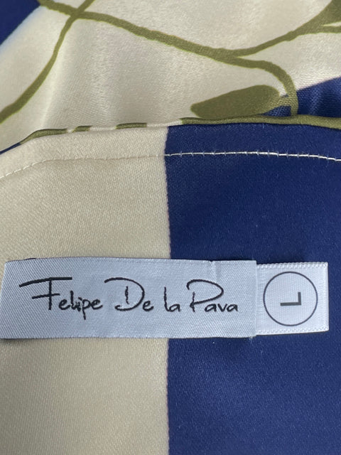 Set Felipe De La Pava Rayas Azul-Talla L