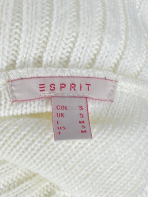 Blusa Esprit Tejido Sin Mangas Blanco-Talla S