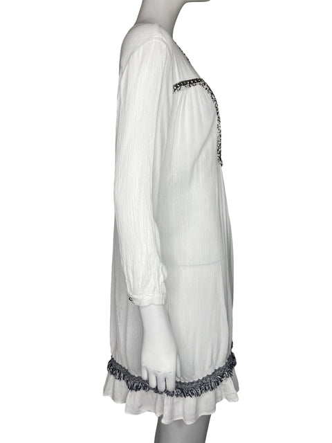 Vestido Studio F Tachas Blanco - Talla 8