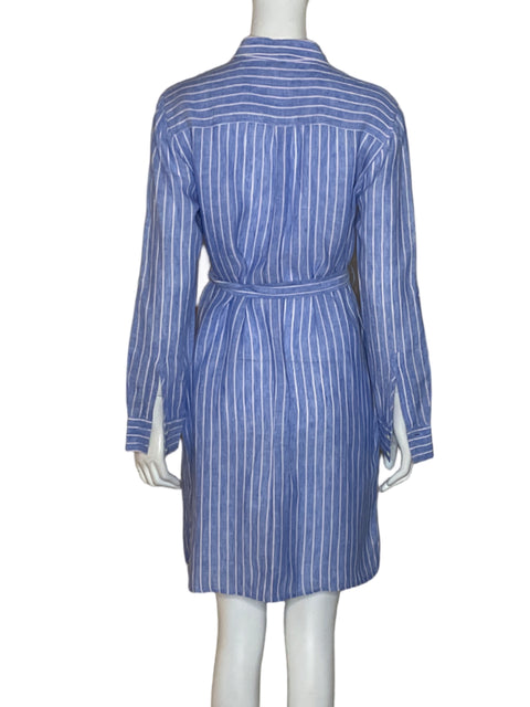 Vestido Ann Taylor Camisero Azul- Talla S