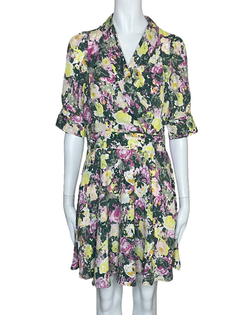 Vestido Vero Moda Estampado Floral Amarillo-Talla S