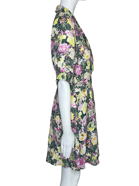 Vestido Vero Moda Estampado Floral Amarillo-Talla S