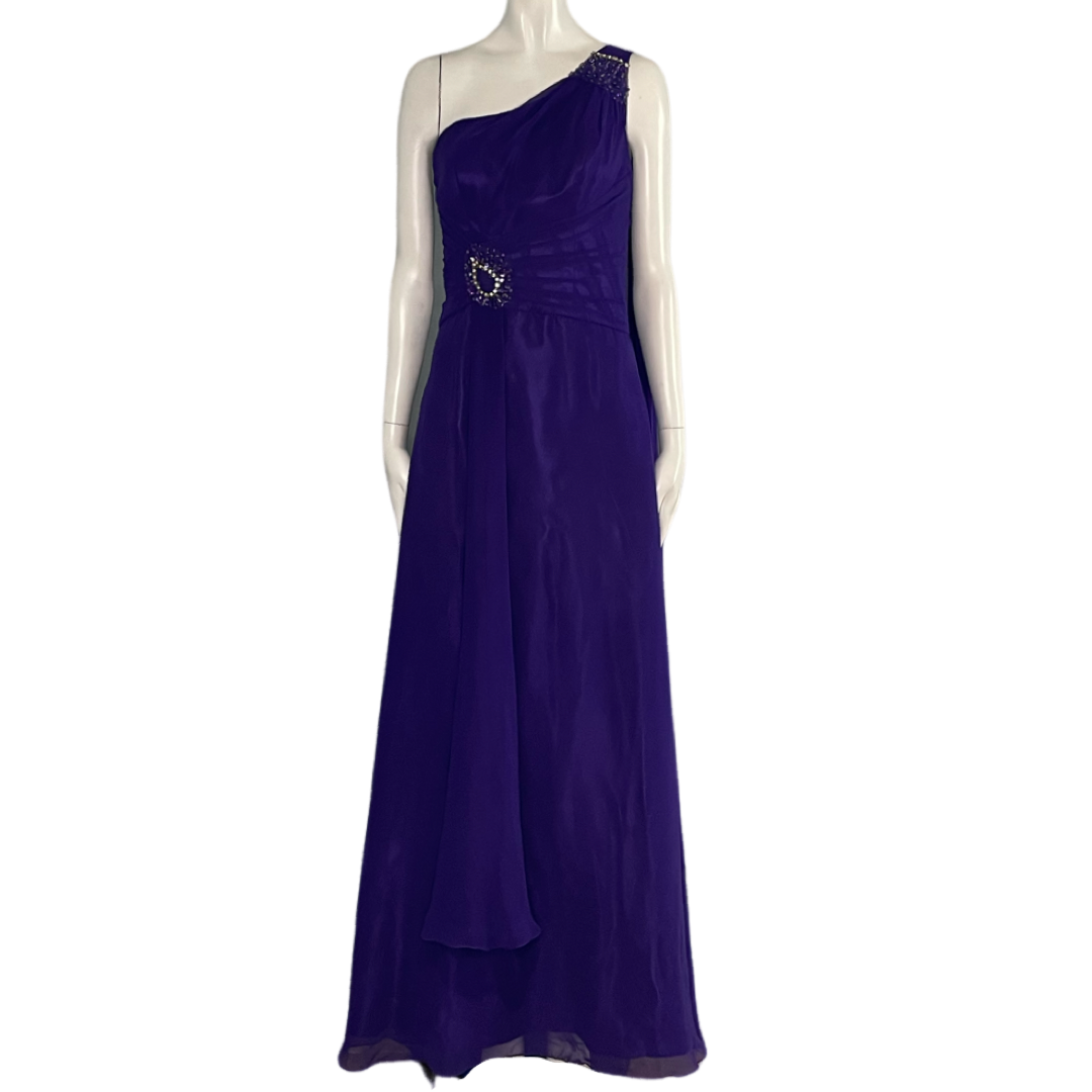 Vestido Joseph Cortese Collezione One Shoulder
Lentejuelas Morado-Talla M