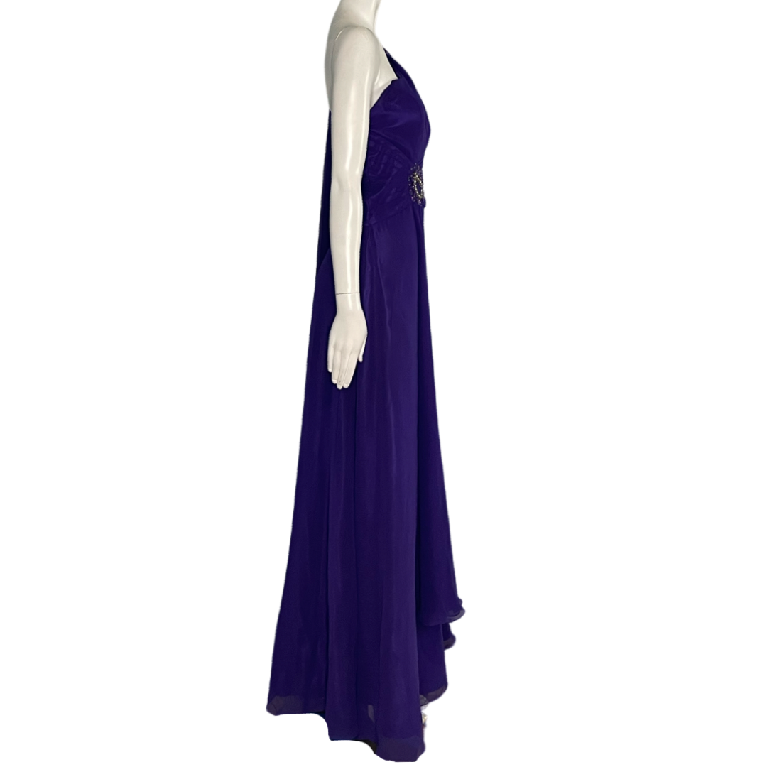 Vestido Joseph Cortese Collezione One Shoulder
Lentejuelas Morado-Talla M