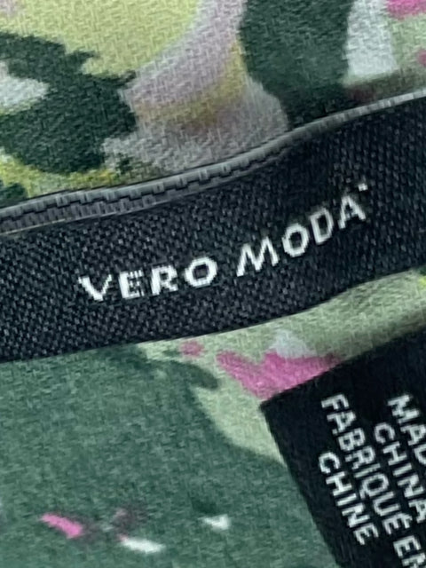 Vestido Vero Moda Estampado Floral Amarillo-Talla S