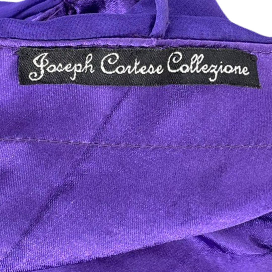 Vestido Joseph Cortese Collezione One Shoulder
Lentejuelas Morado-Talla M