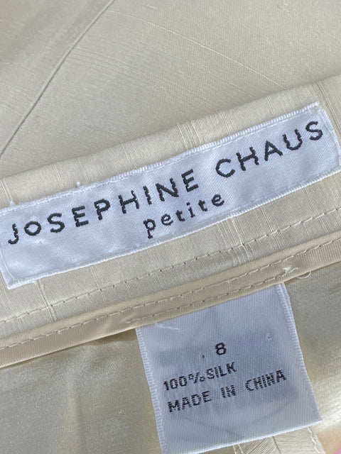 Pantalón Josephine Chaus Wide Leg Beige-Talla 8