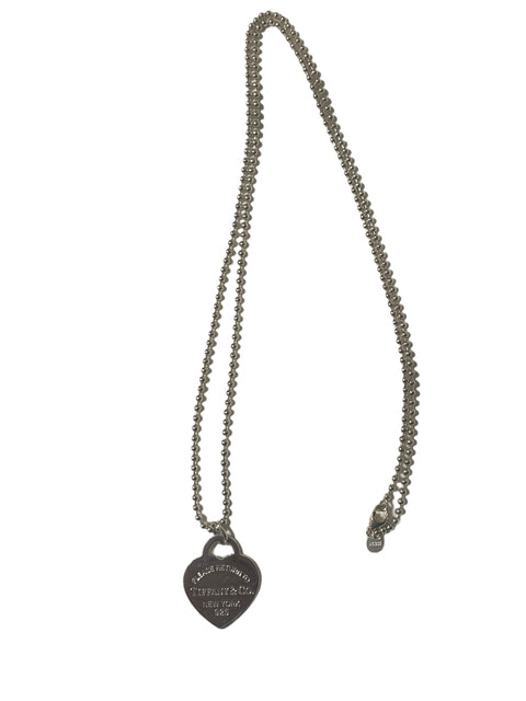* Cadena Tiffany & Co RTT Plateado-Talla M