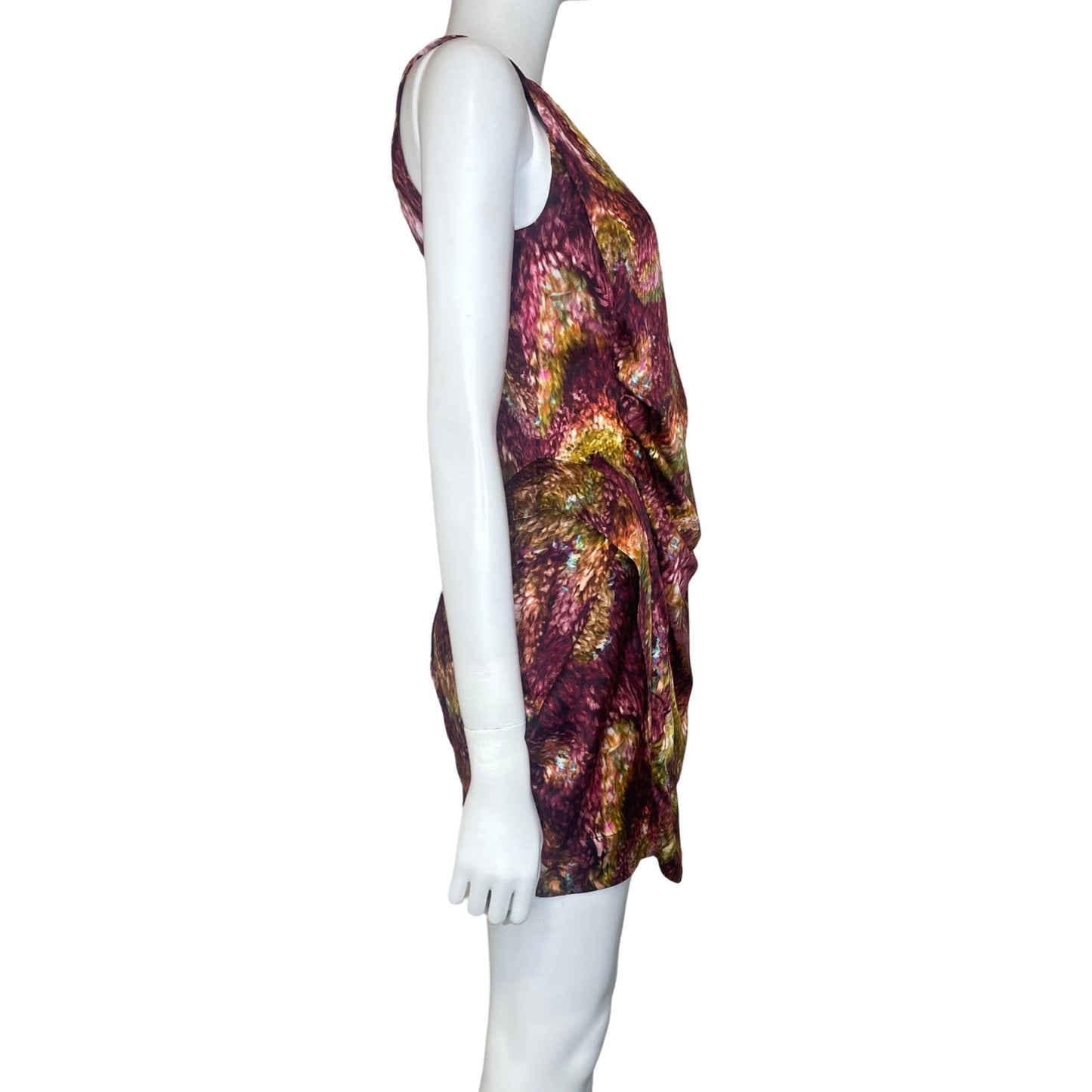 Vestido Peter Pilotto Estampado Marron Talla-8