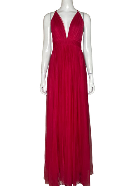 Vestido Bela Nova Tul Rojo - Talla S