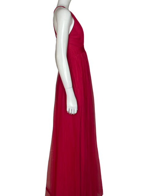 Vestido Bela Nova Tul Rojo - Talla S