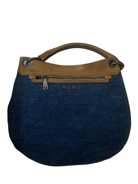 * Cartera Miu Miu Vintage Hobo Jean-Talla M