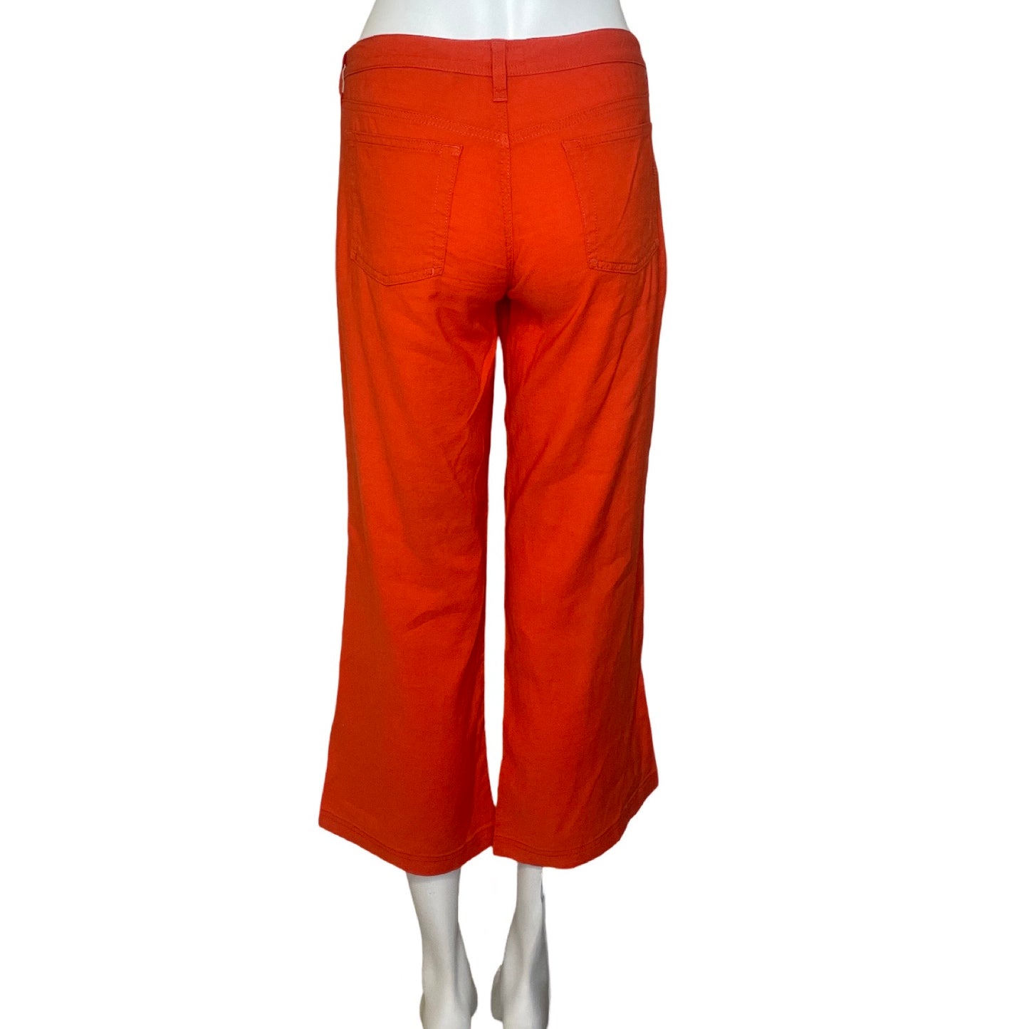 Pantalon Armani Liso Naranja Talla-28