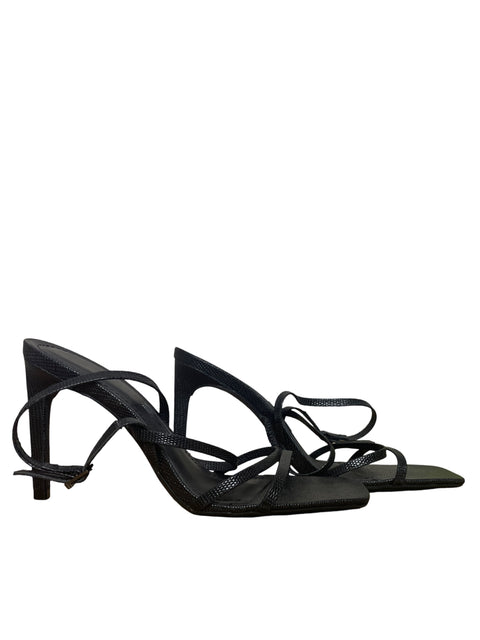 Calzado Santa Lolla Tiras Negro-Talla 7B