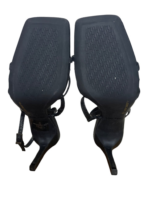 Calzado Santa Lolla Tiras Negro-Talla 7B